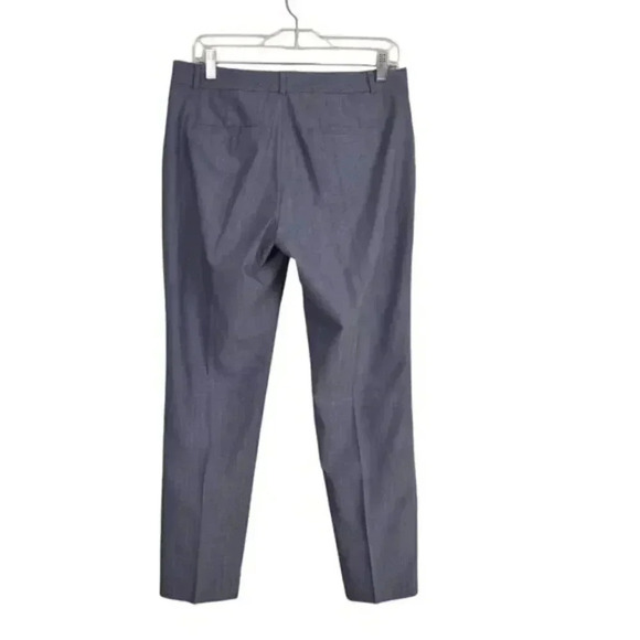 Banana Republic Wool Trousers Work Dress Pants Blue Size 6 - Picture 4 of 9
